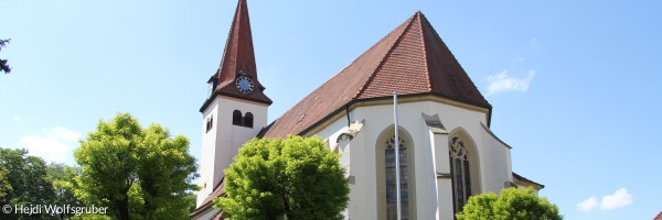 St. Johannis Kirche Gollhofen Außenansicht