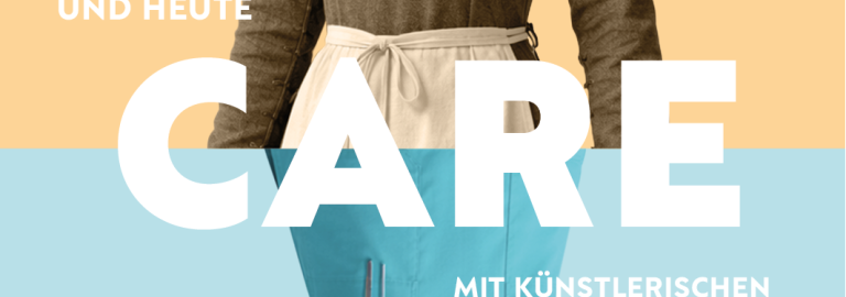 Plakat zur Ausstellung CARE im MKF