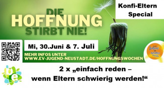 Logo Hoffnungswochen Dekanat NEA 2x einfach reden