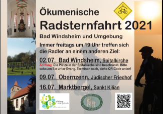 Radsternfahrt 2021 Region Bad Windsheim