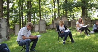 Judentum Jüdischer Friedhof Uehlfeld Arbeitskreistreffen Juli 2021
