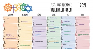 Theologie und Religionen Kalender 2021 Weltreligionen
