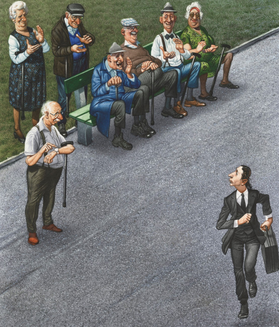 Das Alter in der Karikatur "Lastenverteilung" von C Gerhard Haderer.jpg