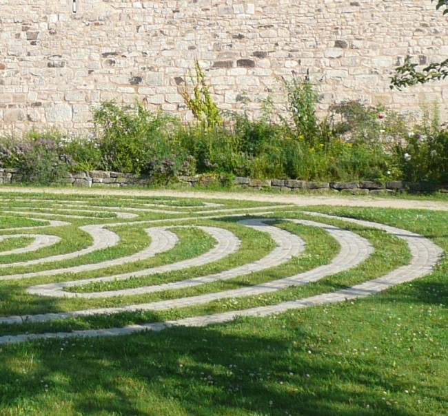 Spiritualität - Meditationsweg - Labyrinth in Neustadt an der Aisch 